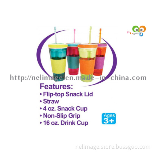 Snackeez 2-in-1 Snack & Drink Cups
